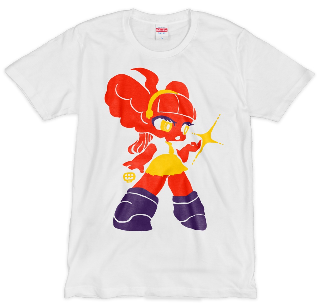 RED UNKNOWN シルクスクリーン3色T