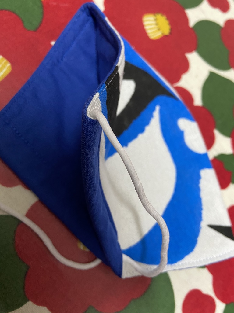 歌舞伎マスク青