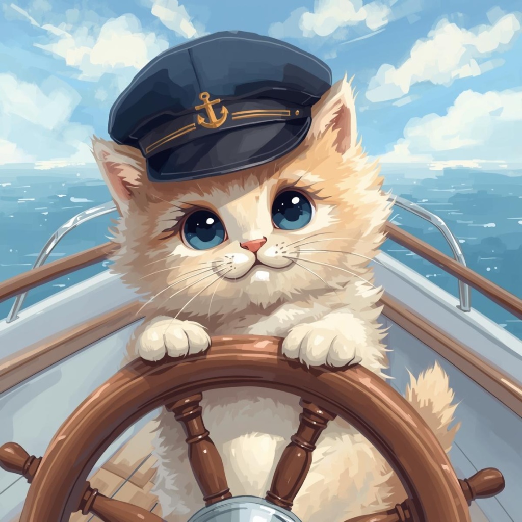 【PNGデータ】旅するパステル子猫たち!キュートなクリップアート14種セット - あなたの毎日を彩る癒しのイラスト素材