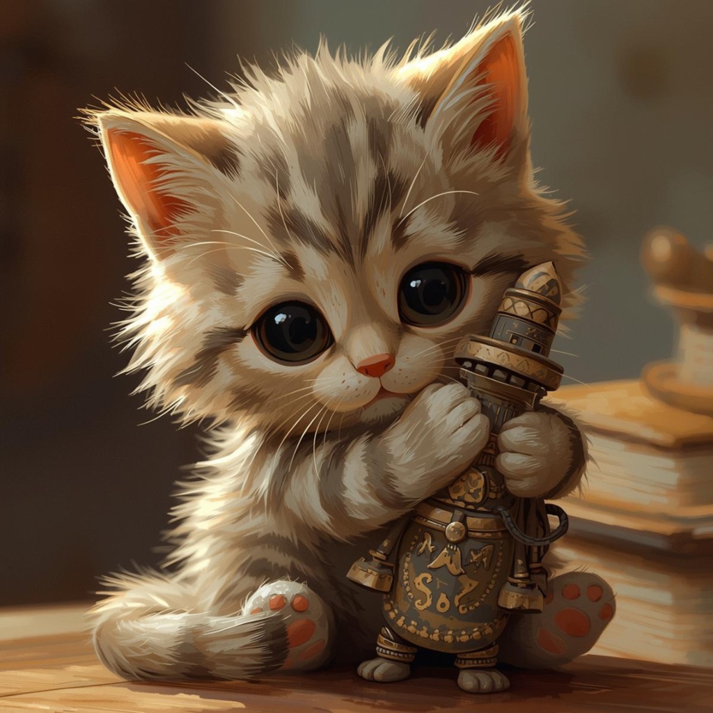 【PNGデータ】旅するパステル子猫たち!キュートなクリップアート14種セット - あなたの毎日を彩る癒しのイラスト素材