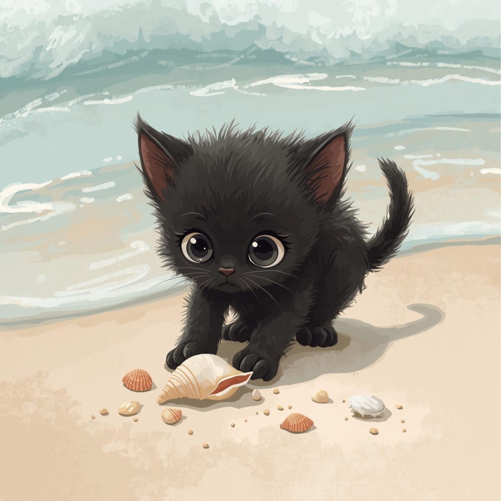 【PNGデータ】旅するパステル子猫たち!キュートなクリップアート14種セット - あなたの毎日を彩る癒しのイラスト素材