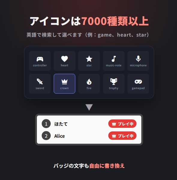 【わんコメ用】参加型管理テンプレート【シンプル】