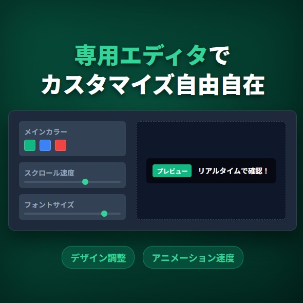 【わんコメ用】参加型管理テンプレート【テロップ風】