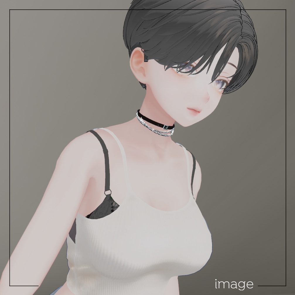 [VRChat想定] chain nekless - はなのわ商店 - BOOTH