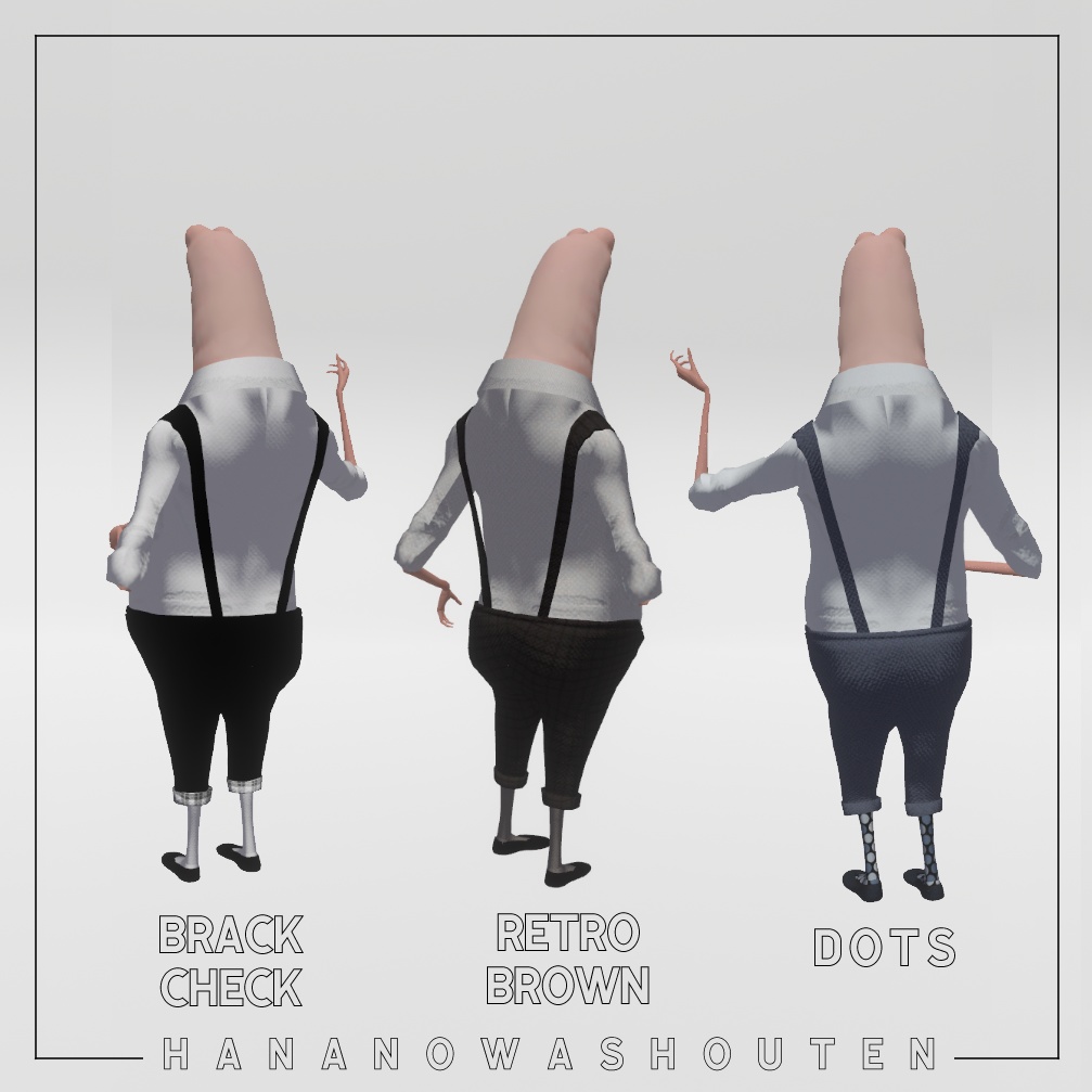 WamiTuxedo【Wormiesock用衣装】