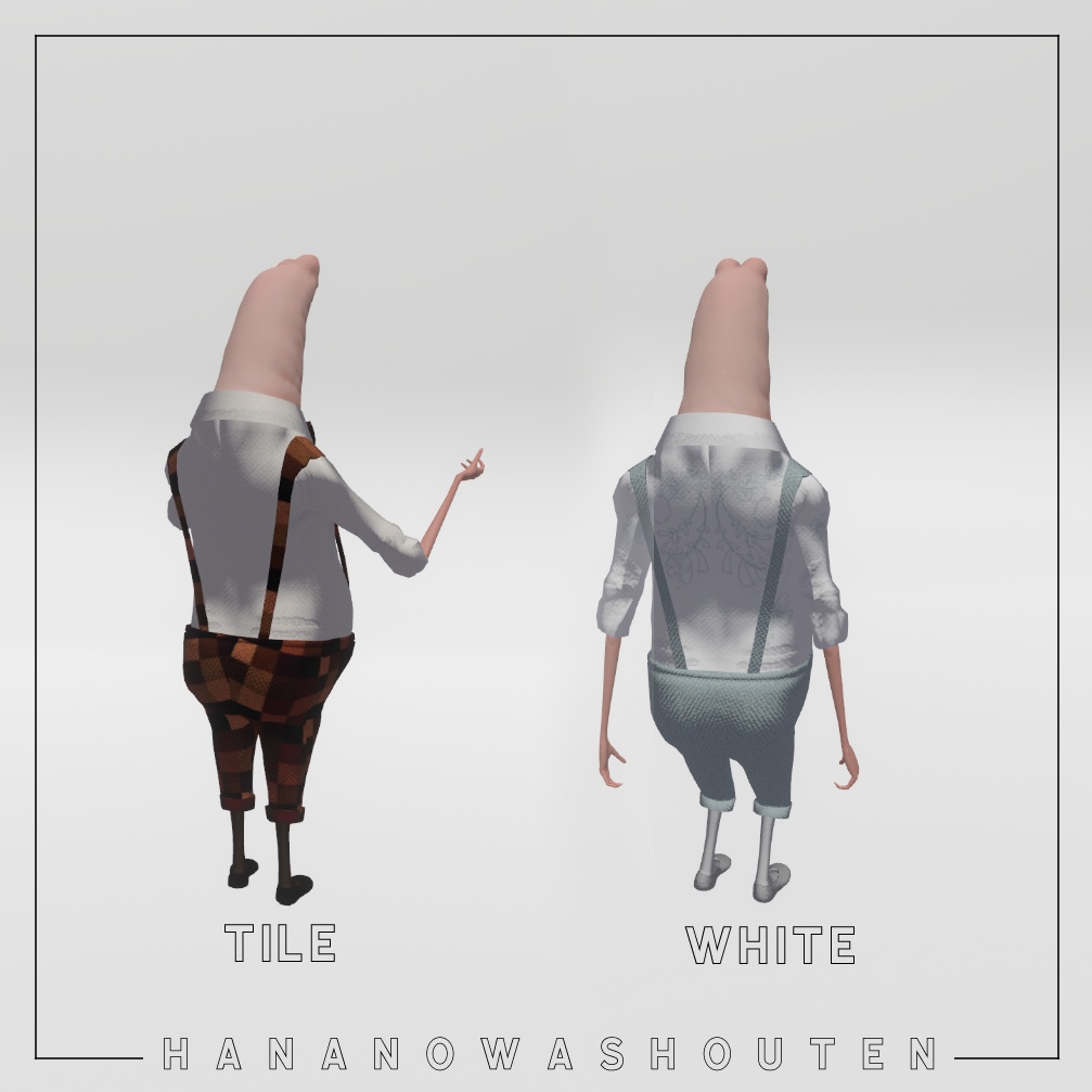 WamiTuxedo【Wormiesock用衣装】