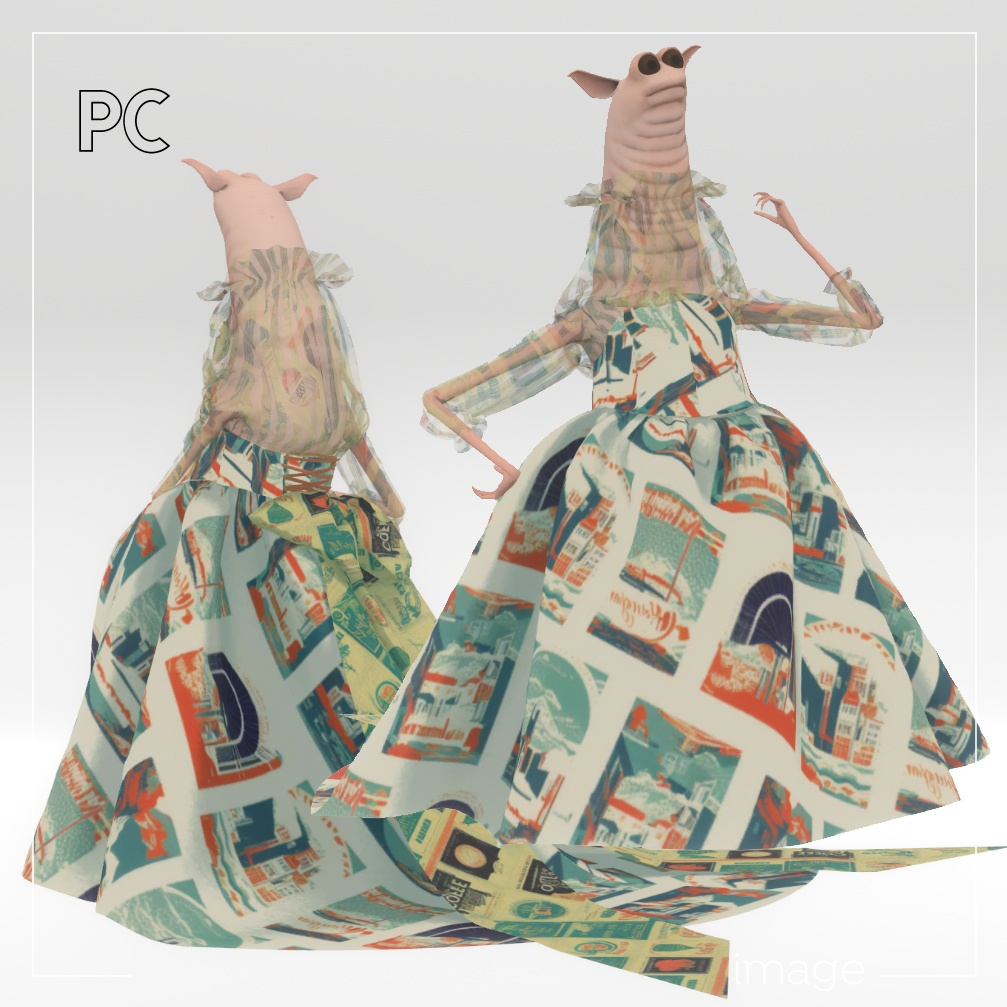 Wami-Elegante【Wormiesock用衣装】