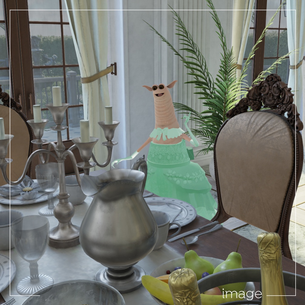 Wami-Elegante【Wormiesock用衣装】