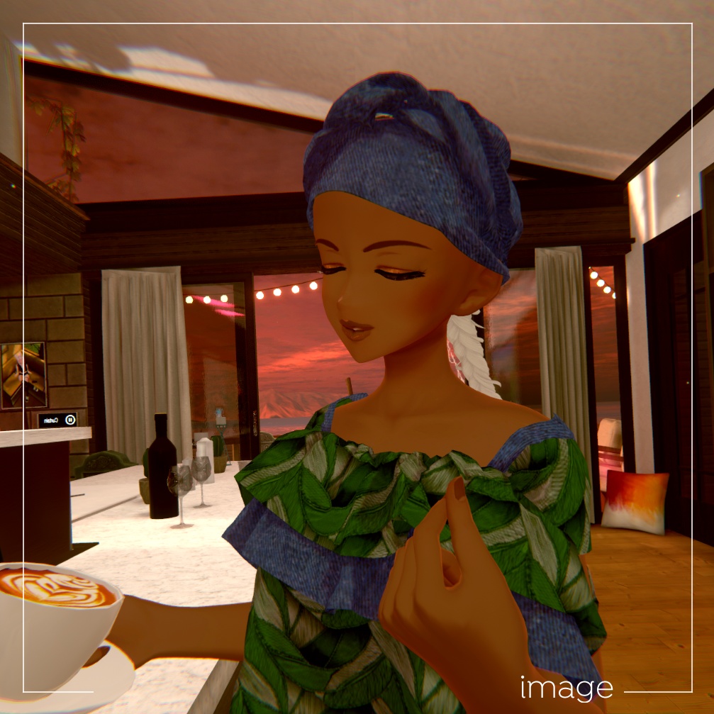 デニムターバン