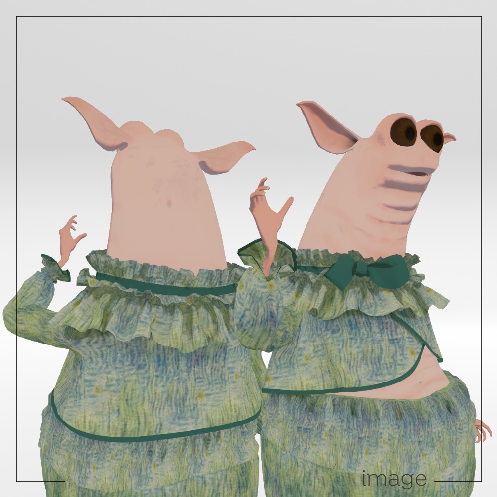 WamiKids-elegante【Wormiesock kids用衣装】