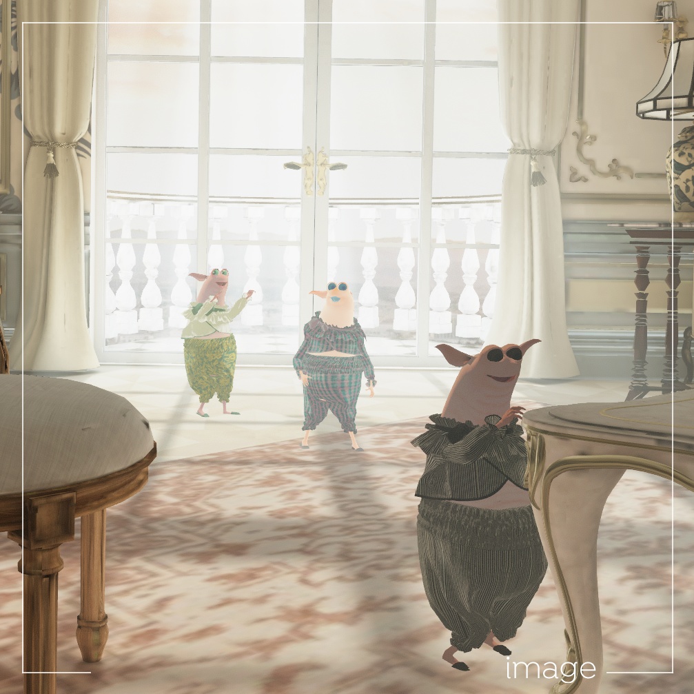 WamiKids-elegante【Wormiesock kids用衣装】