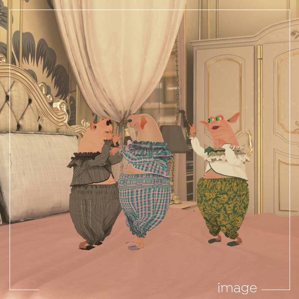 WamiKids-elegante【Wormiesock kids用衣装】