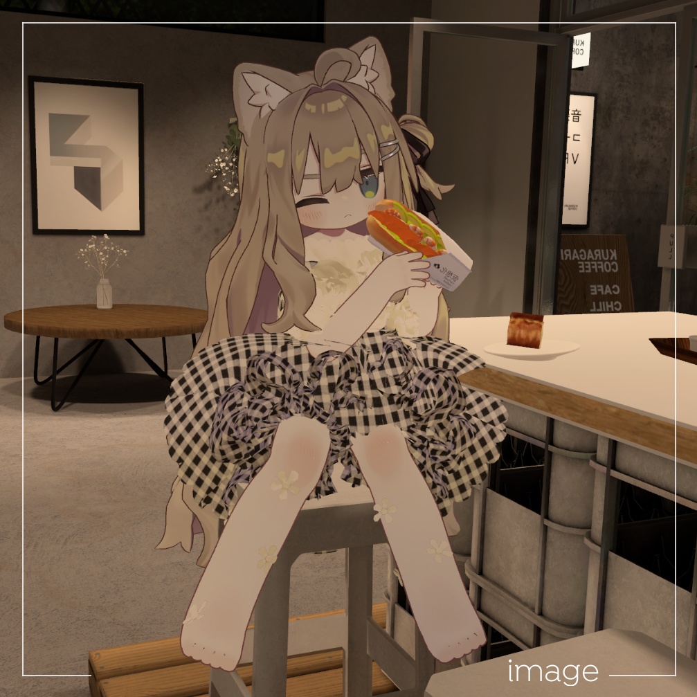 花束のワンピース【キプフェル用衣装】