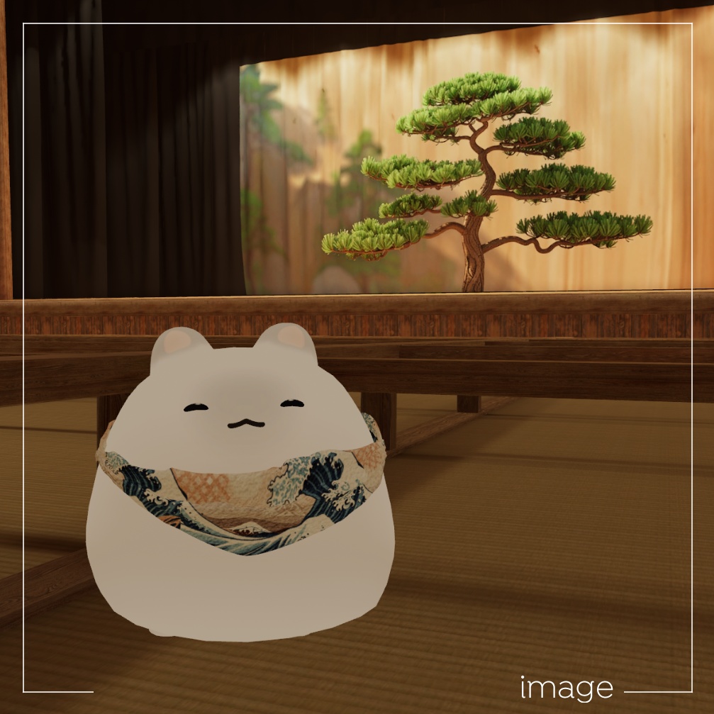 はむちゃんのスカーフ【はむ-hamu-用衣装】