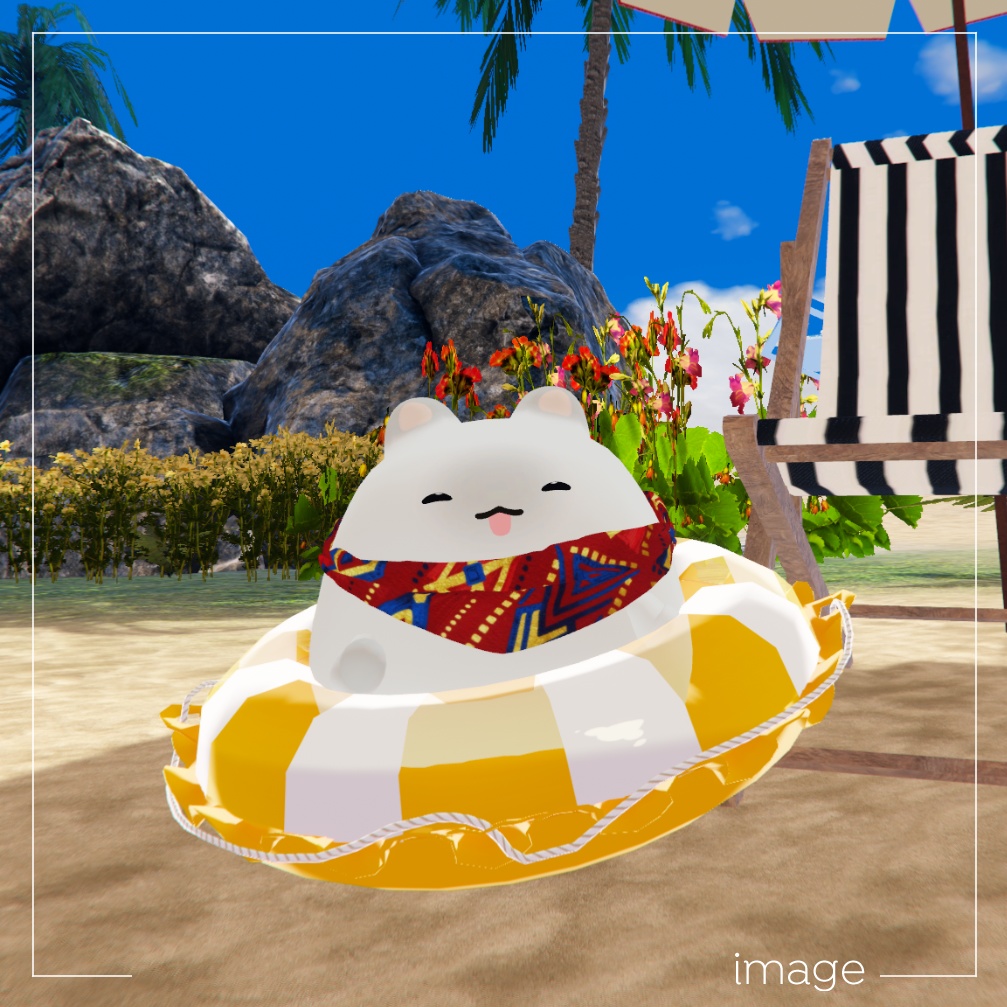 はむちゃんのスカーフ【はむ-hamu-用衣装】