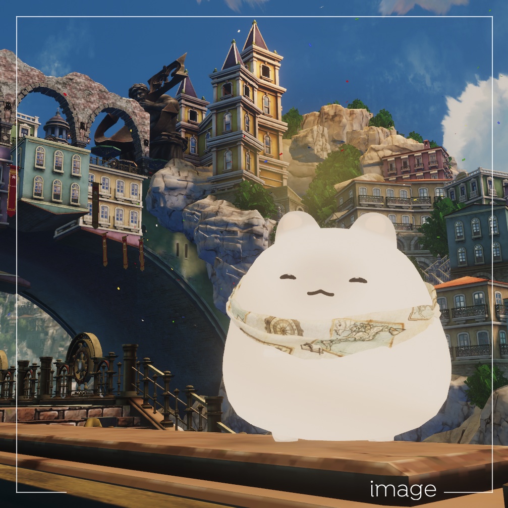 はむちゃんのスカーフ【はむ-hamu-用衣装】