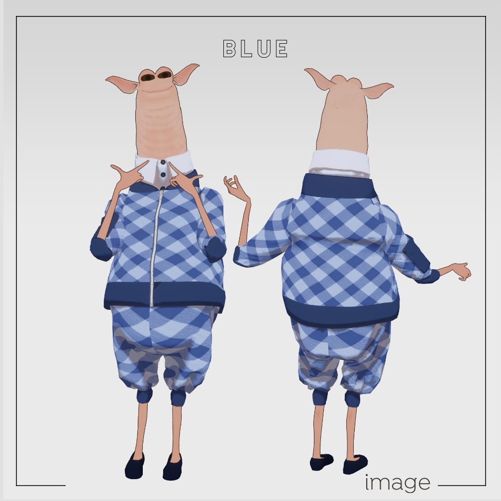 Wami-Tracksuit-【Wormiesock用衣装】