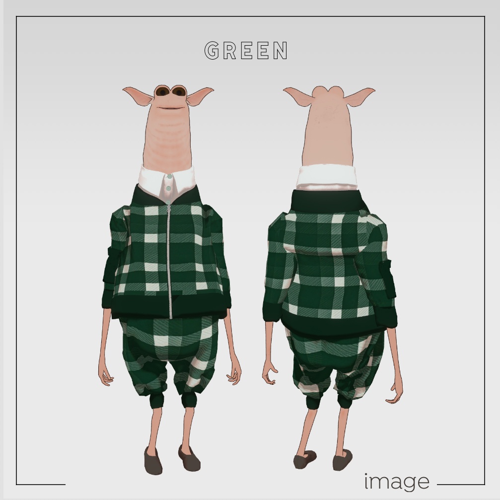 Wami-Tracksuit-【Wormiesock用衣装】