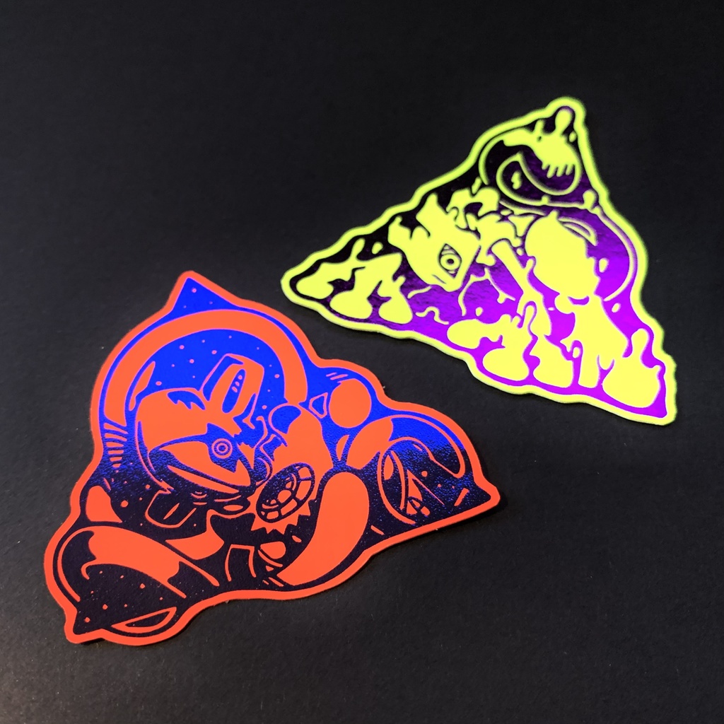 警告ステッカーver.2025