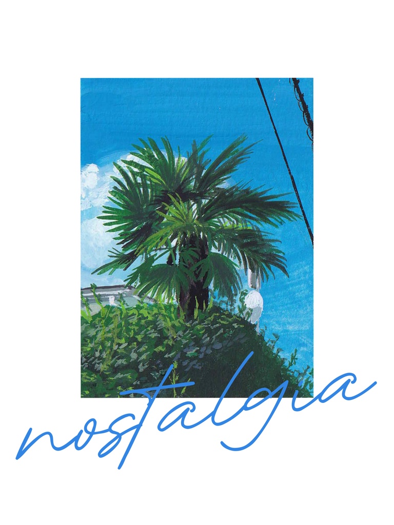 【Tシャツ】nostalgiaグラフィックTシャツ【受注生産】
