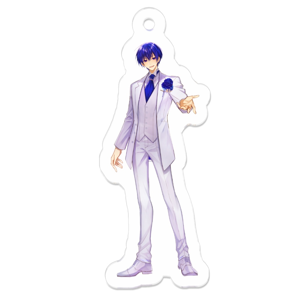 さんてくん1周年記念アクリルキーホルダー【青の王子様ver.】