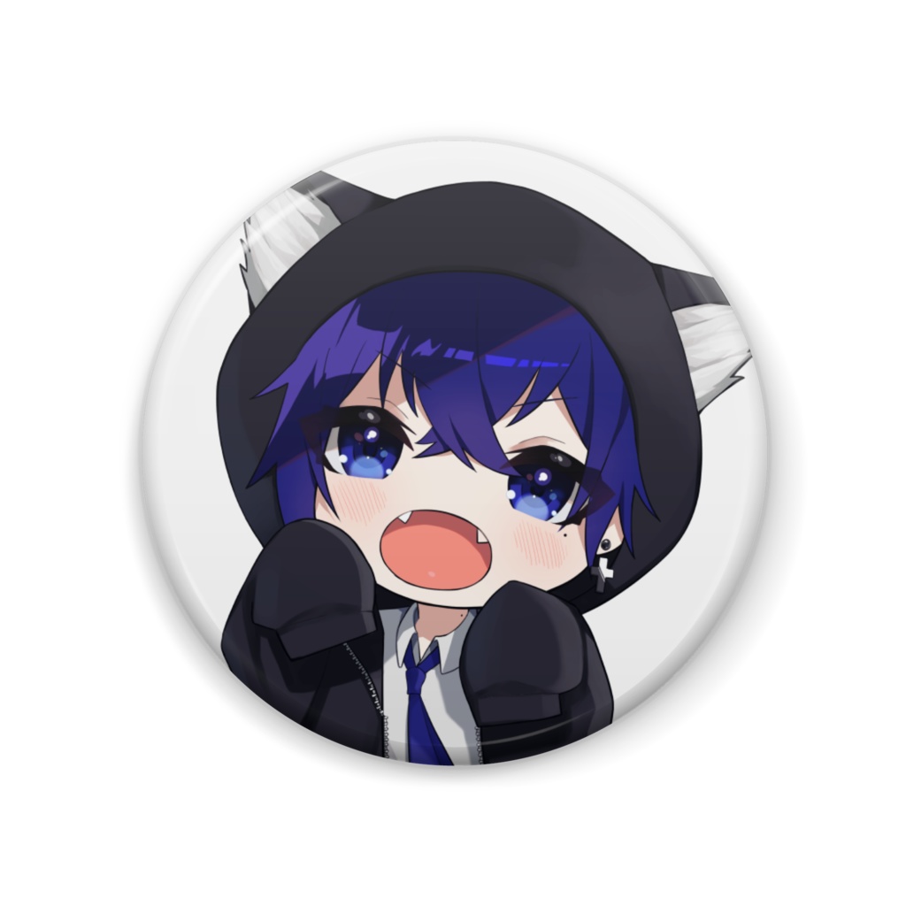 さんてくん１周年記念缶バッジ【初】