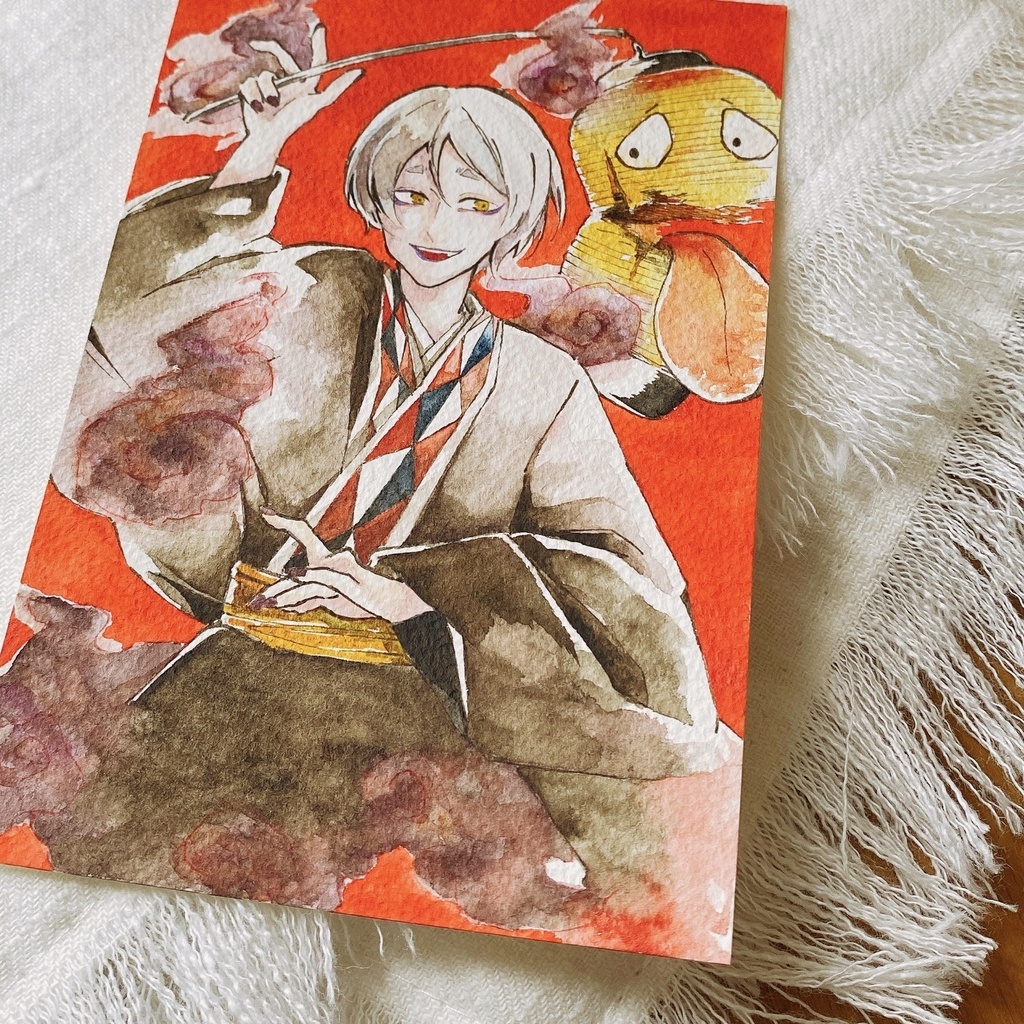 【原画販売】連れ行燈