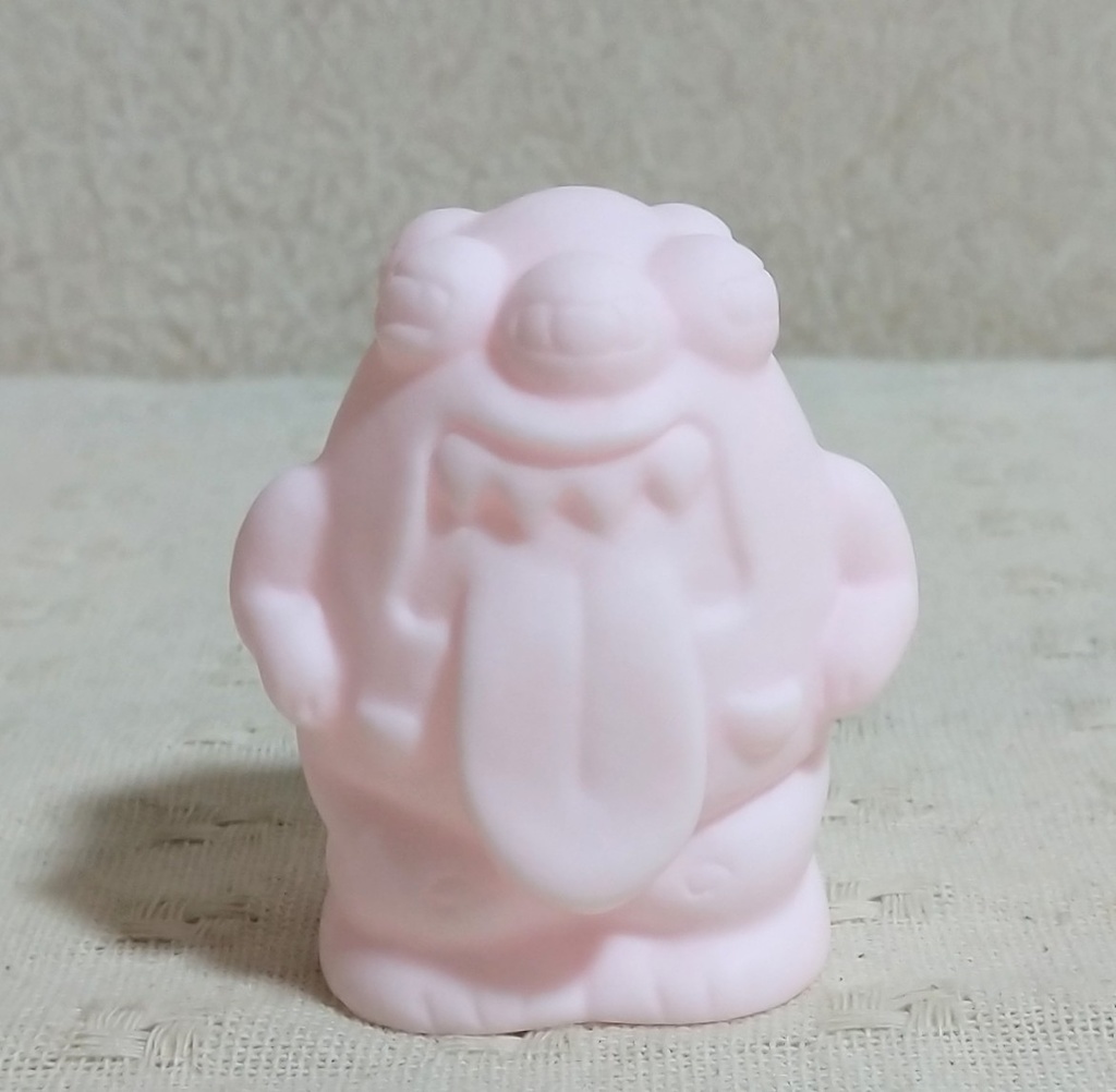 松村魂オリジナル指人形ソフビ「わがまま怪獣ダスティ」素体