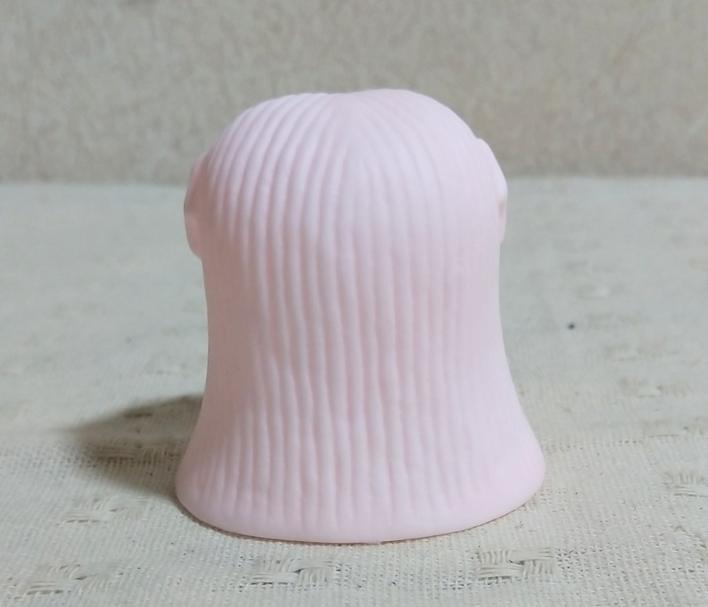 松村魂オリジナル指人形ソフビ「マツムラアマビエ」素体