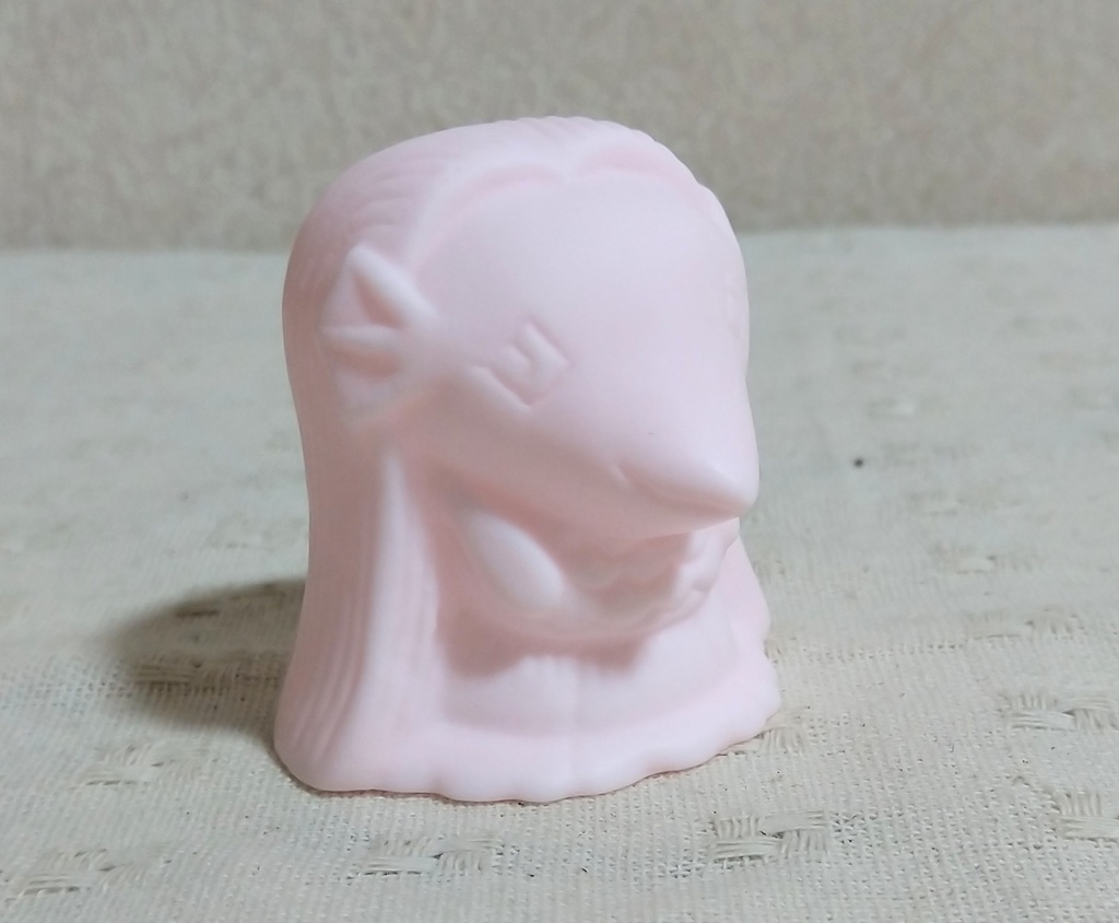 松村魂オリジナル指人形ソフビ「マツムラアマビエ」素体