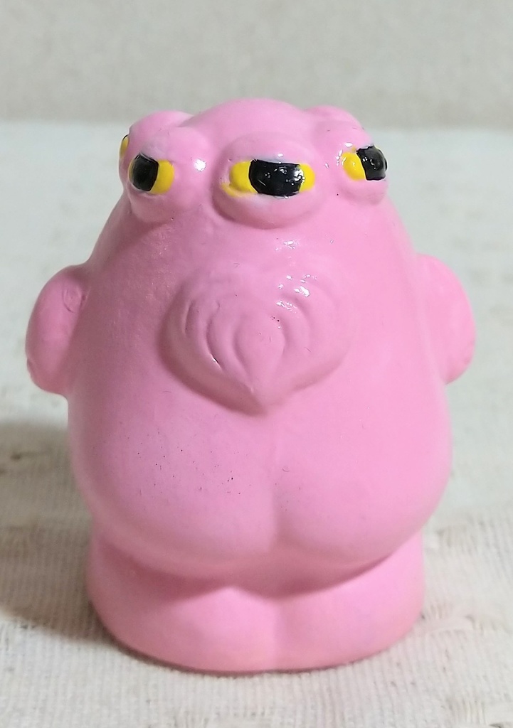 松村魂オリジナル指人形ソフビ「わがまま怪獣ダスティ」カラー版