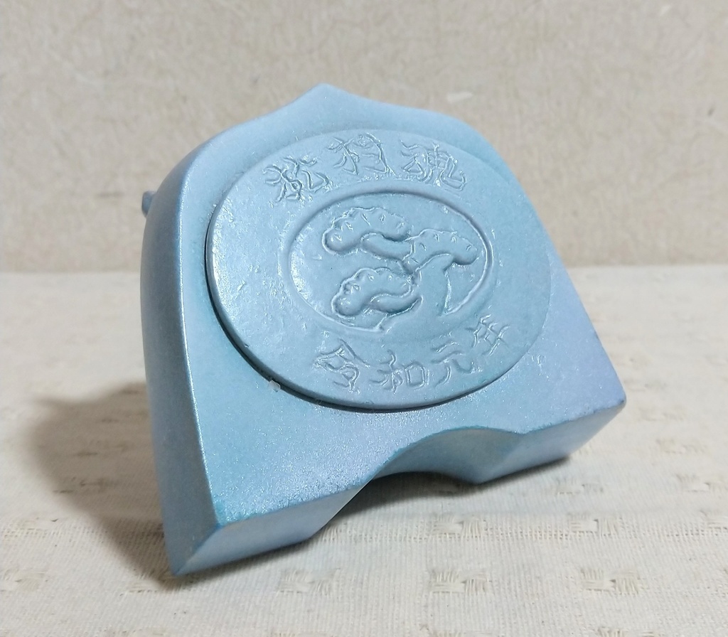 松村魂オリジナルソフビ「鬼瓦ソフビ松鬼(しょうき)」