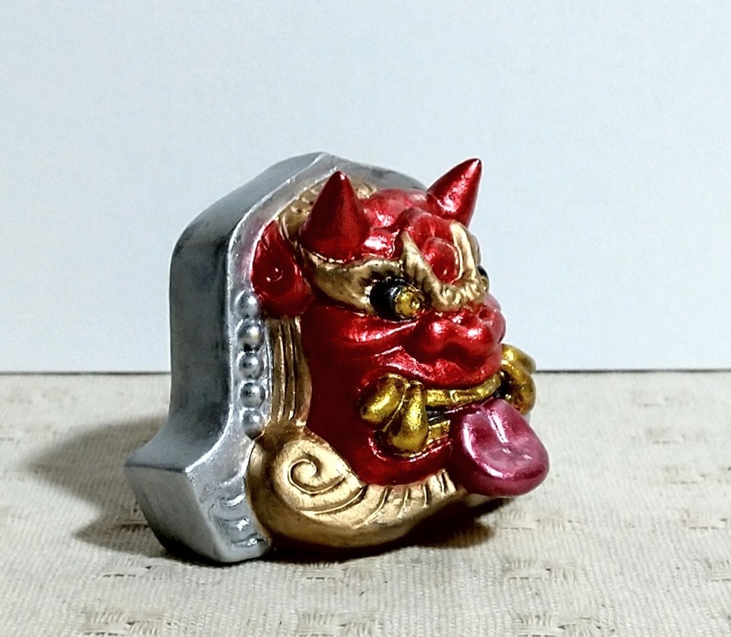 松村魂オリジナルソフビ「松鬼・転(うたた)」5周年記念カラー