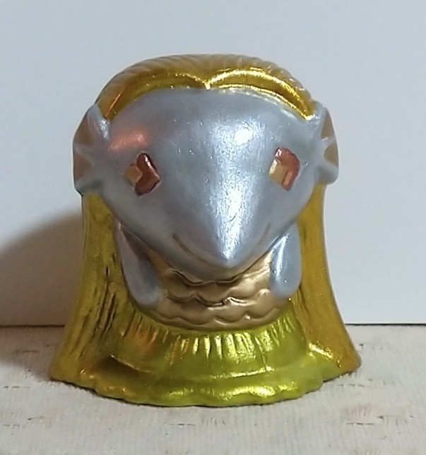 松村魂オリジナル指人形ソフビ「マツムラアマビエ」5周年記念カラー