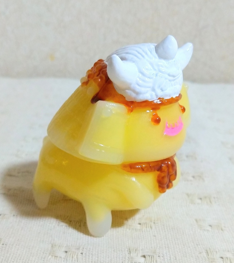 松村魂オリジナルソフビ「兜の妖精キャスキィ」カスタムペイント