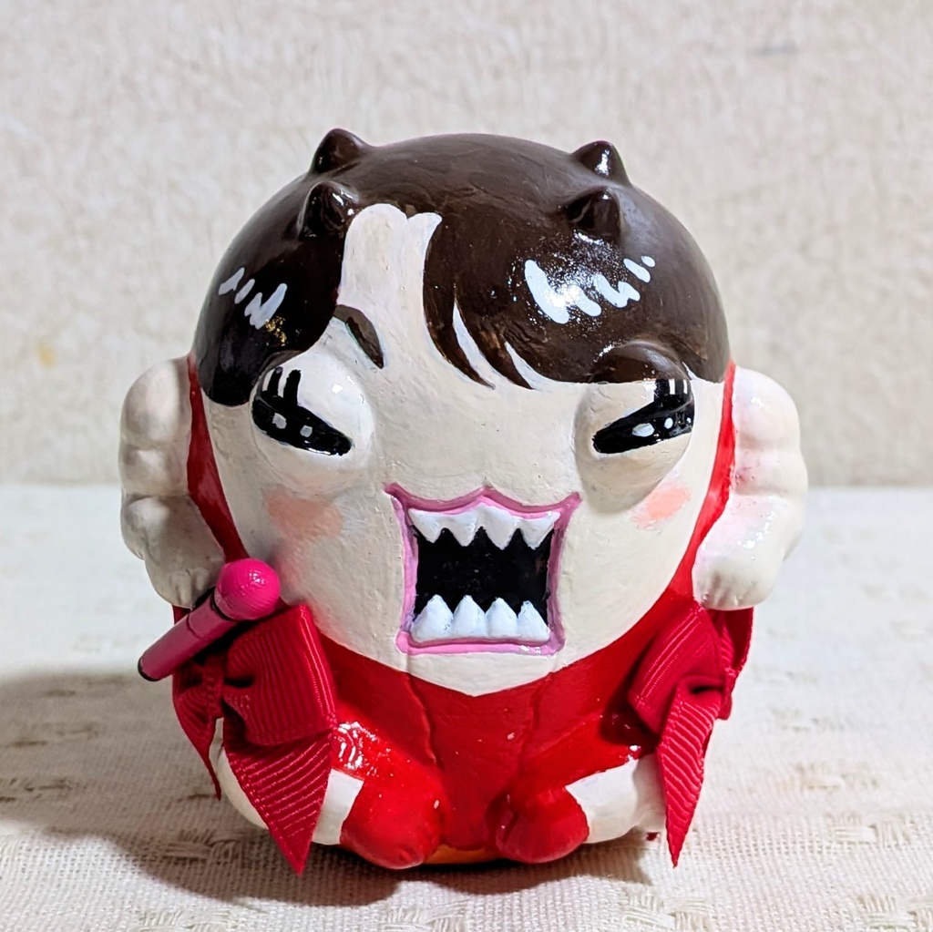 松村魂オリジナルソフビ「あかんぼう怪獣ラグー」カスタム作品