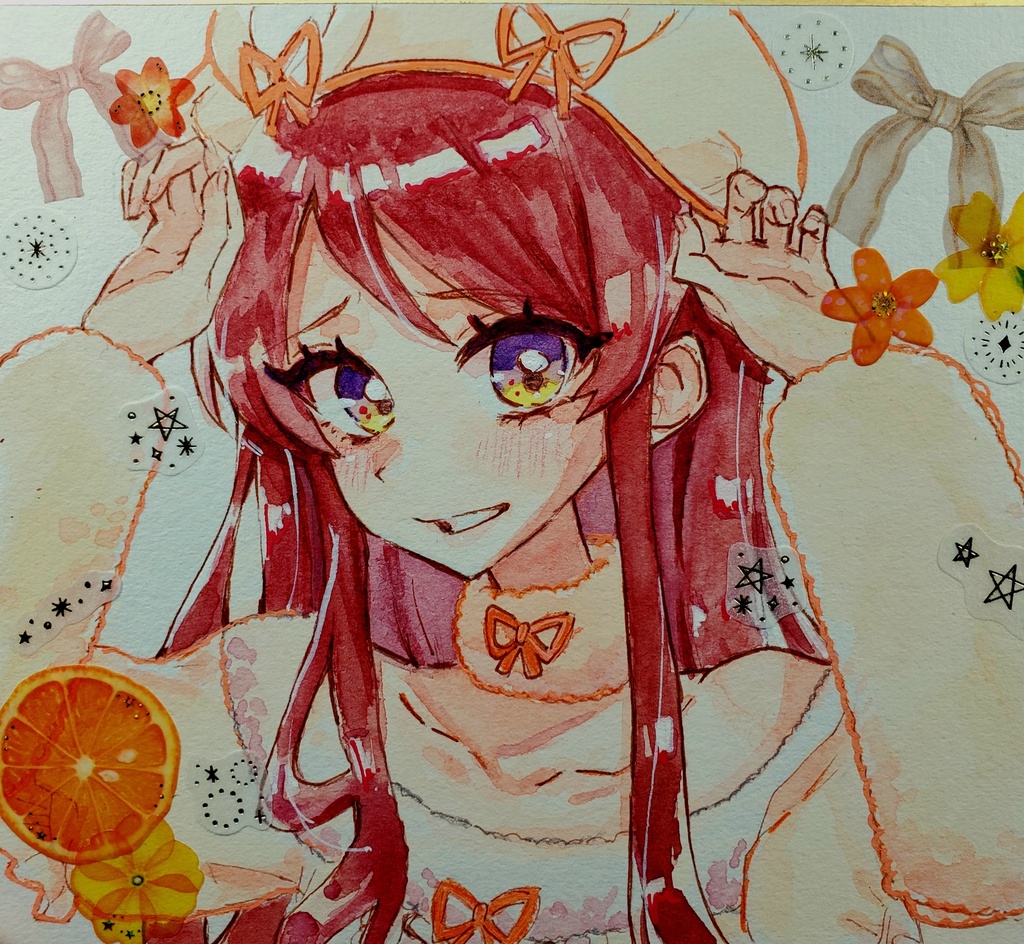 ｱﾆﾏﾙ蘭ミニ色紙