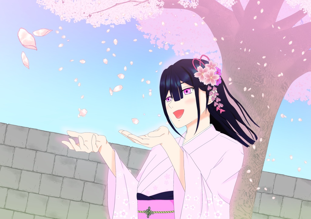 ピアンタ庭園スチルポスター【桜】