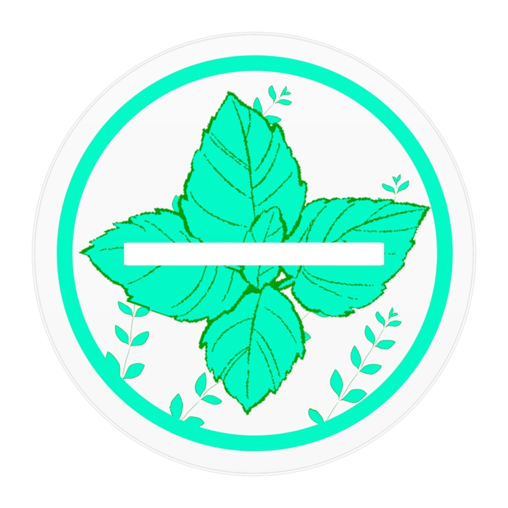 ピアンタ庭園キャラクターアクリルスタンド【ミント】