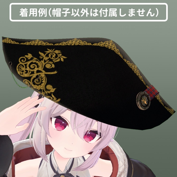 二角帽/海賊帽/Bicorne