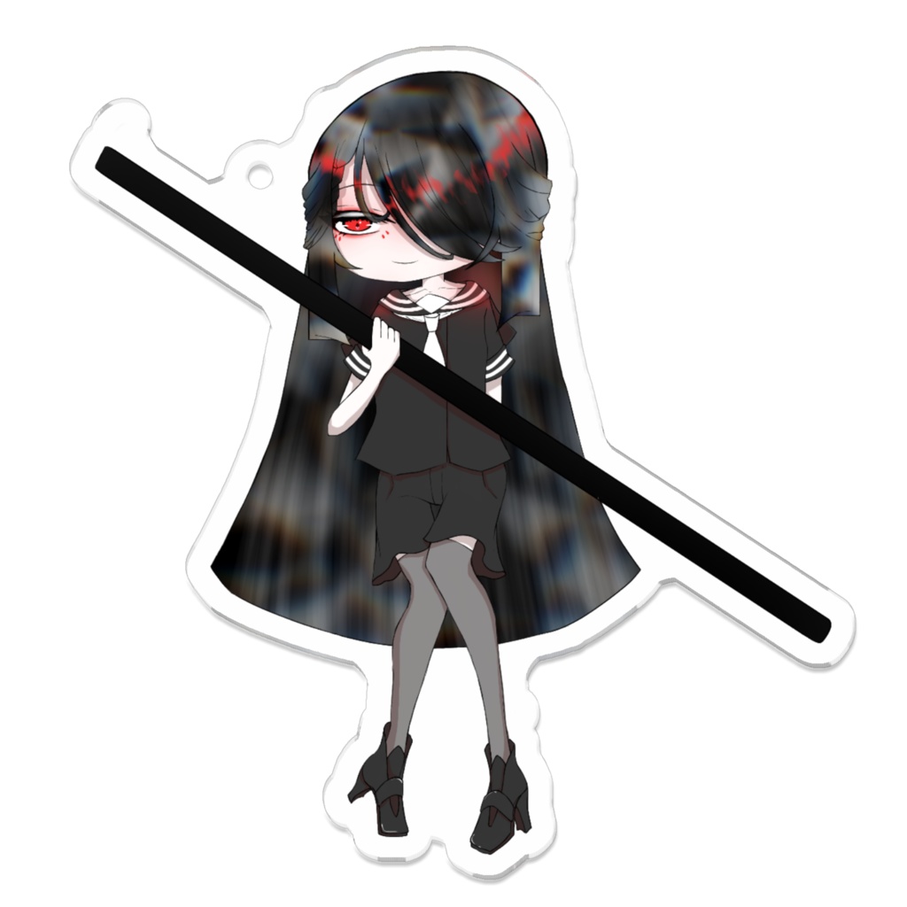 【綺羅の国】ブラックダイアモンド アクキー