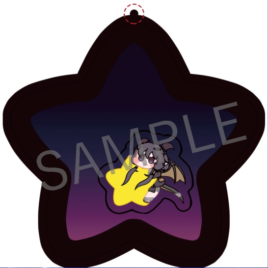 グリッターオイルアクキー