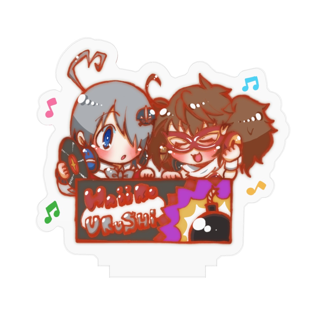 灰色うるし DJアクリルフィギュア