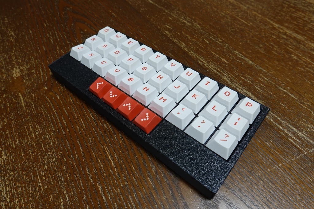 (終売)「禊v2」オーソリニア34キーボードキット