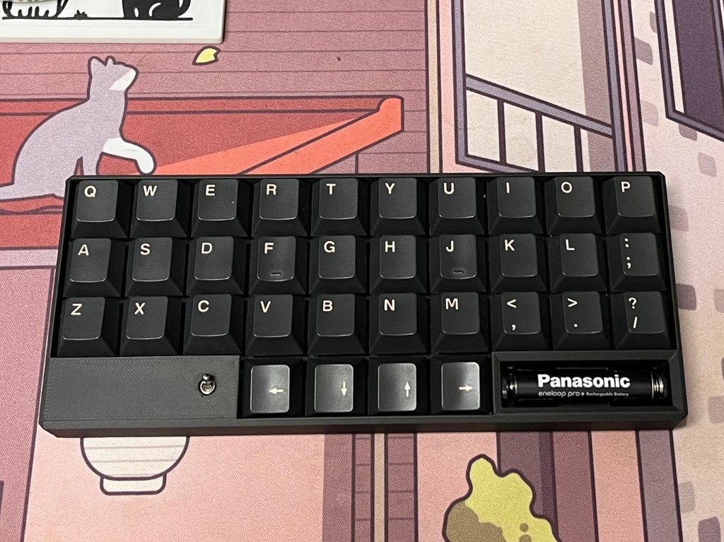 「禊v3.2」オーソリニア34キーボードキット