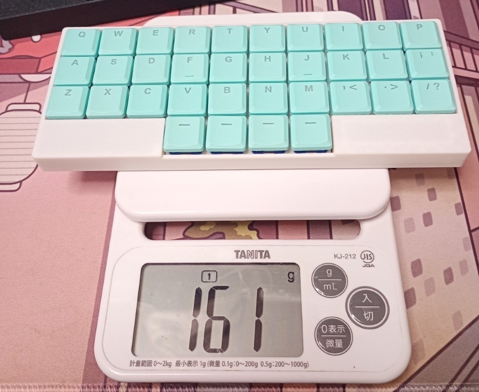 「シン禊」薄型オーソリニア34キーボードキット