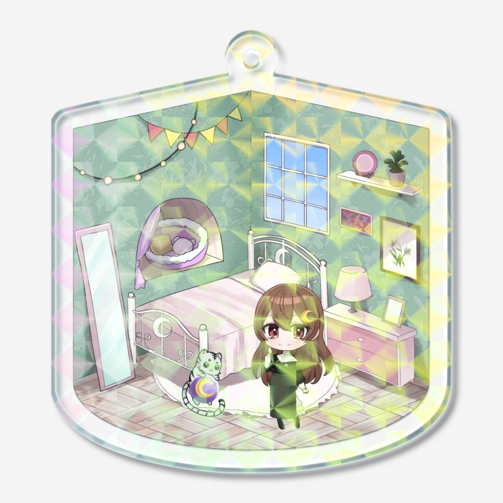 ミニホログラムアクキー