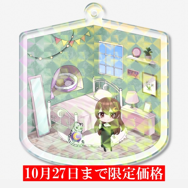 ミニホログラムアクキー