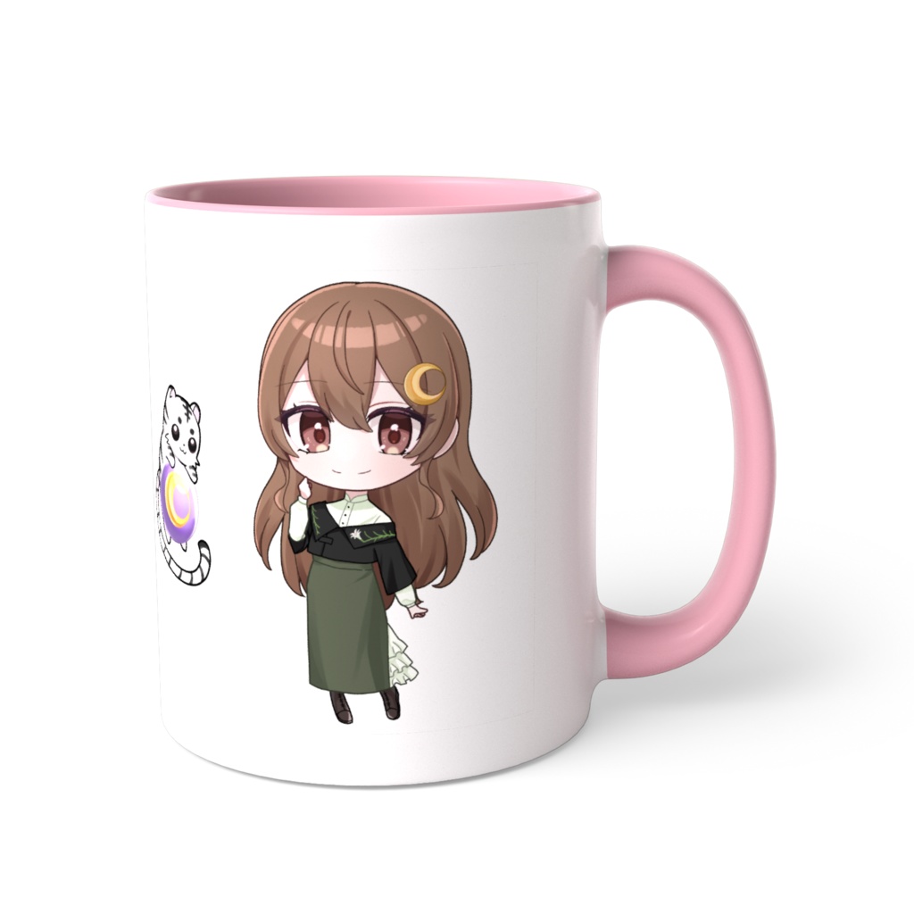 百合と生きるマグカップ