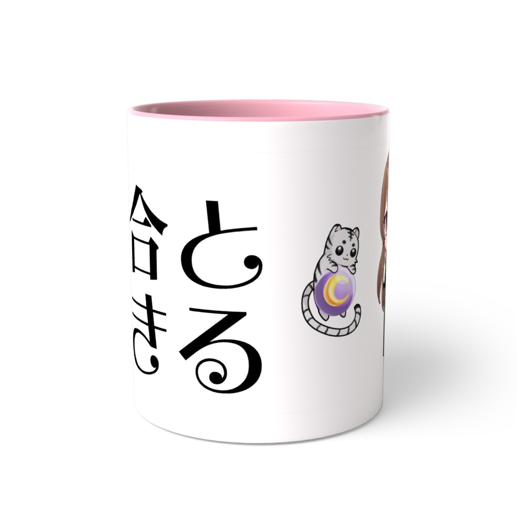 百合と生きるマグカップ